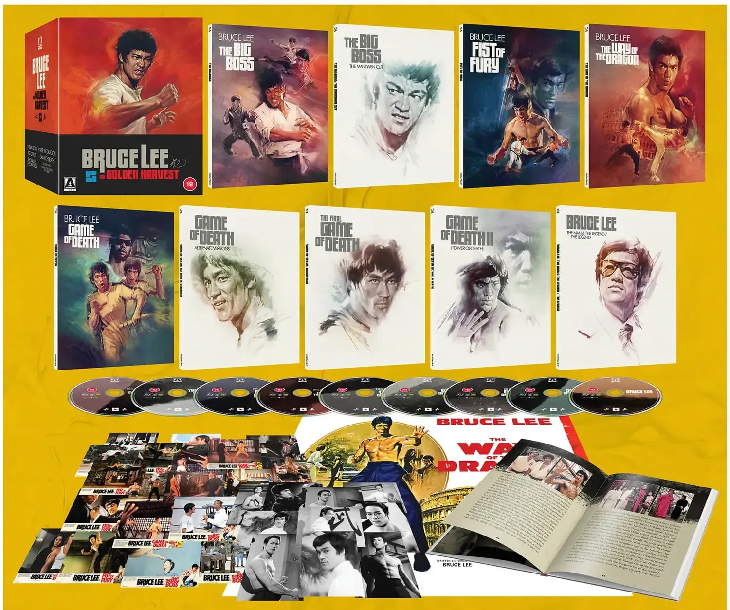 Bruce Lee: The Man, the Legend, the Arrow Films 4K Box Set